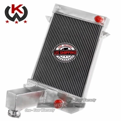 Aluminum Radiator for Triumph 1953-1956 TR2/1955-1957 TR3/57-62 TR3 A /1962 TR3B - Image 1 of 4