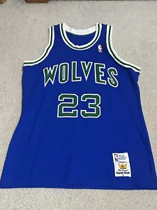 Maglietta Tyrone Corbin MacGregor Maglia Sabbia Minnesota Lupi di Legno Pallacanestro Grande - Foto 1 di 6