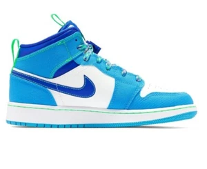 Air Jordan 1 Mid Spirit Blue Size 4.5 - Picture 1 of 5