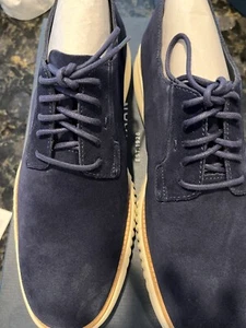 Oxford Cole Haan Zerogrand Azul Marino/Marfil Gamuza EE. UU. Talla 10 M - Imagen 1 de 3