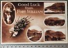 Reproduction Postcard Exclusive From Our Collection Good Luck From Fort William