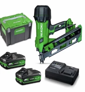 HiKOKI 18V Brushless 2 X 2.5/5ah 90mm Framer Nailer Kit NR1890DCA(HMZ) NEW - Picture 1 of 4