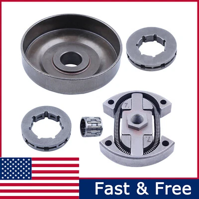 325"-7 Clutch Drum Sprocket Kit For Husqvarna 50 51 55 Rancher 154 254 Chainsaw