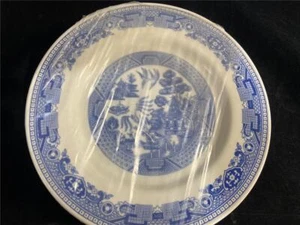 6 Buffalo Niagara China Blue Willow Dinner Plates New Old Stock Unused - Picture 1 of 1