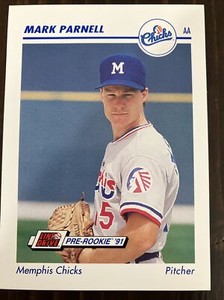 1991 Line Drive Pre-Rookie AA Mark Parnell #410