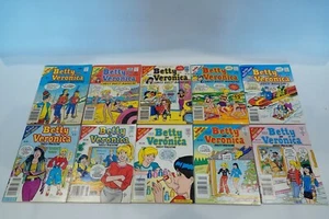 Lot of 10 Archie Comics Betty and Veronica Magazine Books VERY NICE! 80s 90s - Picture 1 of 9