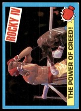 1985 Topps Rocky IV  The Power of Creed! Movie Photo Card #18