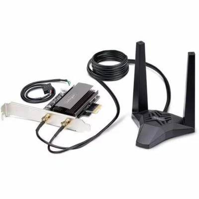 StarTech PAX2235-WIFI-6E-CARD WIFI 6E PCIe Network Card w Mag Ant AX5400 .11ax - Image 1 of 4
