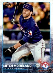 2015 Topps #574 Mitch Moreland Rangers