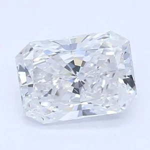 Loose Radiant Cut Certified 1.65 Ct Lab Grown CVD Diamond F Color VVS1 - Picture 1 of 5
