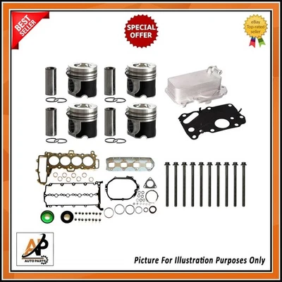 FITS LAND ROVER JAGUAR 204DTD 2.0D FULL GASKET SET & ENGINE REBUILD PARTS KIT - Image 1 of 4