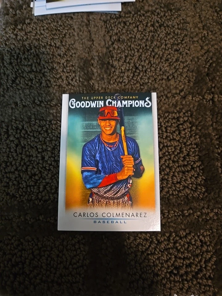 2021 Upper Deck Goodwin Champions Base #11 Carlos Colmenarez Baseball - Image 1 of 1