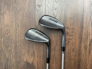 Cleveland RTZ Black Satin 48°/10, 54°/12 Wedges SteelFiber i95cw R flex RH 36" - Picture 1 of 9