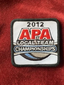 Parches de campeonato de equipos locales APA 2012 American Poolplayers - Imagen 1 de 4