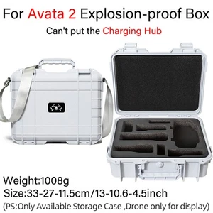 Waterproof Box Hard Shell Carrying Case Explosion-Proof Suitcase For DJI Avata 2 - Picture 1 of 17