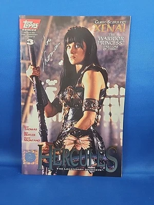 Hercules Legendary Journey #3 Gold Cover Roy Thomas Autograph COA Xena Princess - Image 1 of 4
