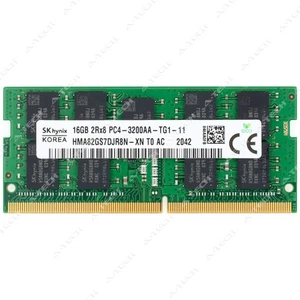 Hynix 16GB DDR4-3200 PC4-25600 2Rx8 ECC UDIMM Server Memory RAM HMA82GS7DJR8N-XN - Picture 1 of 2