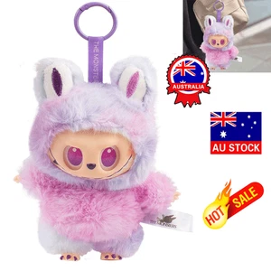 The Monsters BIG INTO Energy V3 Series Keychain Plush Doll - Luck (Purple)!!! - Picture 1 of 5