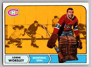 1968-69 Topps #56 Lorne 'Gump' Worsley Canadien - Bild 1 von 3