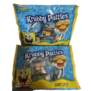 2 bolsas de gomitas Krabby Patties Bob Esponja 2,54 oz cada una - Imagen 1 de 4