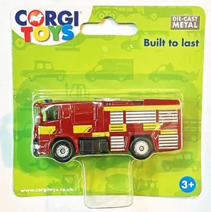Corgi Toys Scania Fire Truck Die-Cast Metal Toy - Picture 1 of 2