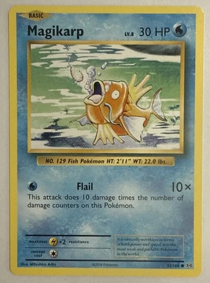 Magikarp 33/108 Common - Pokemon XY Evolutions NM Non Holo - Image 1 of 4