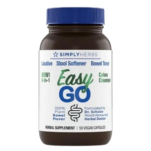Dr. Schulze's Easy GO Bowel Mover - Formulated Gentle Laxative, Colon Toner & - Picture 1 of 7