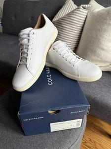 Neu im Karton Cole Haan Grand Crosscourt II Herren Größe 9 weiß Turnschuhe C26515 - Bild 1 von 9