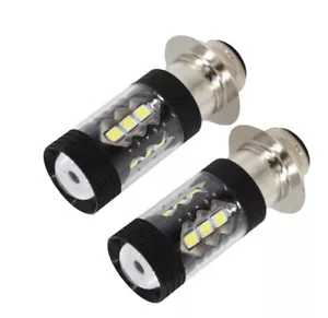 Par de bombillas LED súper blancas de 80W para Honda TRX 250 300 400 450 700 - Imagen 1 de 8