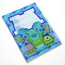 UPC 887734086650 product image for Disney Monster University OK Club mike sully Blue Glitter Passport Holder | upcitemdb.com