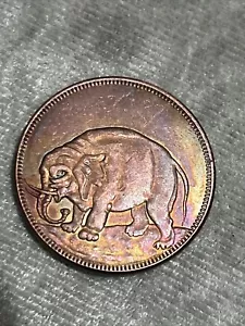 Moneda de medio centavo God Preserve London God Preserve DEPO del Reino Unido chapada 1694 - Imagen 1 de 3