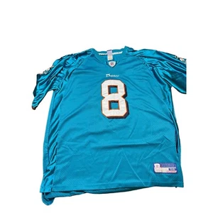 Dante Culpepper Miami Dolphins 8 Jersey Reebok Onfield Stitched Size 58 - Picture 1 of 8