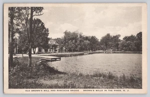 Postal Brown's Mills and Rancocas Bridge in the Pines NJ - Imagen 1 de 3