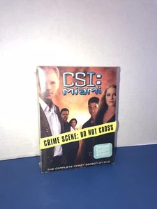 New Sealed - CSI: Miami - The Complete First Season (DVD, 2004, 7-Disc Set) - Picture 1 of 4