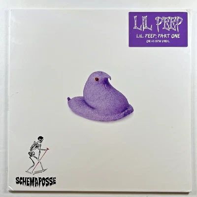 Lil Peep “Lil Peep; Part One” LP/Death Note (Sealed) Purple Glitter 45RPM 2024 - Image 1 of 2