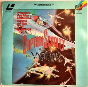 Captain Scarlet vs. the Mysterons (LaserDisc, PAL, UK, 1982, LVITC 0005) - Picture 1 of 5