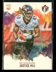 Panini Chronicles #GK31 2019 Justice Hill Gridiron Kings Baltimore Ravens - Imagen 1 de 2