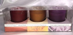 Chesapeake Bay Candles Colorology Mood Pack 3 Highly Fragranced Votives New - Picture 1 of 7