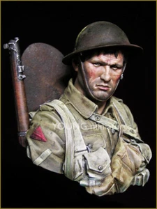 Young Miniatures 1/10 British Infantryman Somme 1916 YM1837 Unpainted resinBust0 - Picture 1 of 1