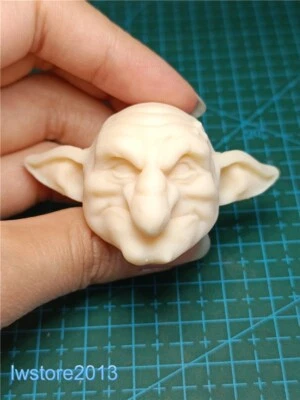 Modelo tallado esculpido cabeza de monstruo feroz 1:6 para figura de acción masculina de 12" juguetes corporales Foto 1 de 4