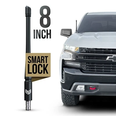 CHEVY & GMC SMARTLOCK™ SHORT FLEXIBLE ANTENNA 8 INCH RONIN FACTORY - Image 1 of 4