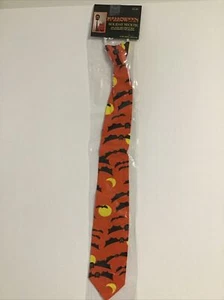 Corbata Pre-Atada Magic Creations Novedad Halloween Vacaciones, Naranja con Negro - Nueva - Imagen 1 de 4