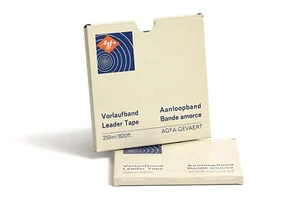 Cinta AGFA Leader 0,25""; BLANCA 820""/250m - Imagen 1 de 1