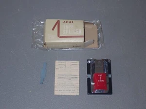 Vintage Akai Tape Splicer w/ Original Box & Instructions, Excellent Condition - Picture 1 of 11