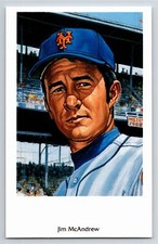 1994 Ron Lewis 1969 Mets 25th Anniversary Jim McAndrew New York Mets #24