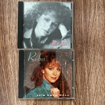 Reba McEntire CDs It's Your Call From My Broken Heart Lot of 2 Country Music Foto 1 de 3