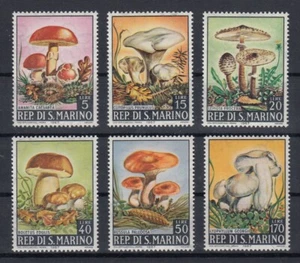 San Marino ~ 1967 Mushrooms,  Sc# 665-670  **/NH  (mr058) - Picture 1 of 2