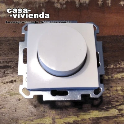 LED-Dimmer 5-100W, Phasenabschnitt "RC" für BERKER® S1 - Polarweiß glänzend RAL9 - Bild 1 von 3