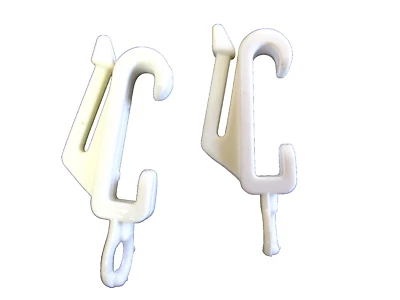 30 HARRISON BIANCO DRAPPO ARGENTO TENDA GANCIO ALIANTI PARTE ORIGINALE HD - Immagine 1 di 4