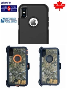 iPhone XS MAX robustes Schutzholster/Hülle (Gürtelclip passt Otterbox Defender) - Bild 1 von 40